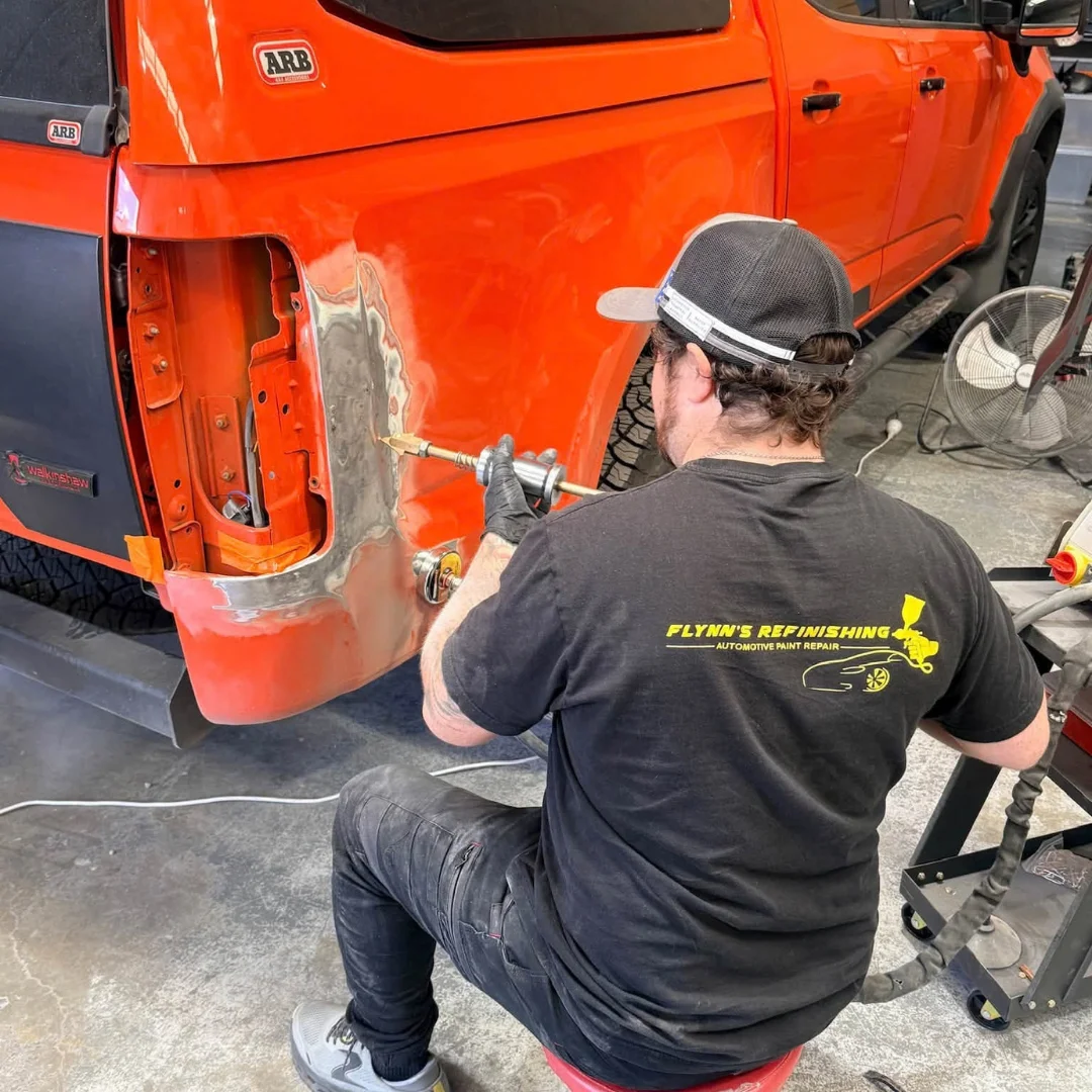 Automotive paint repair service