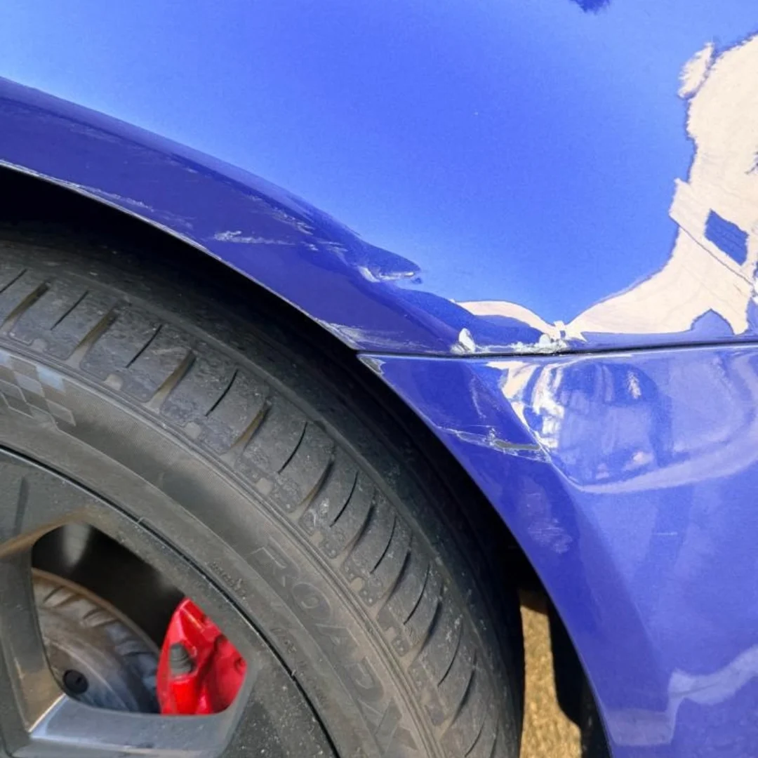 Light panel work and vehicle panel repair
